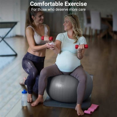ballon pilates anti eclatement pour femmes enceintes