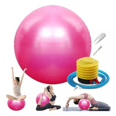 Ballon rose pour le pilates yoga fitness