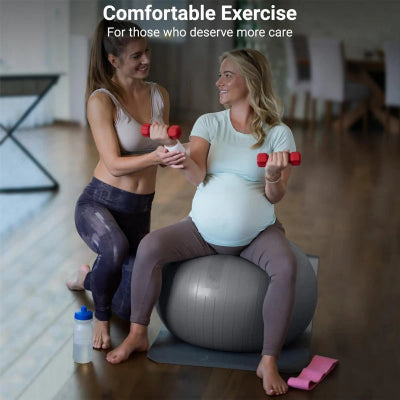 ballon pilates anti eclatement pour femmes enceintes