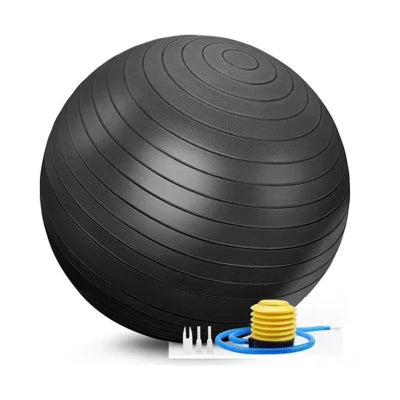 Ballon pilates yoga fitness noir