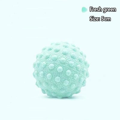 boule de massage couleur fresh green de cinq centimetres