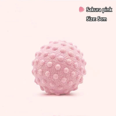 Boule de massage rose cinq centimetres