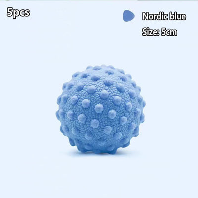 boule de massage couleur nordic blue de cinq centimetres