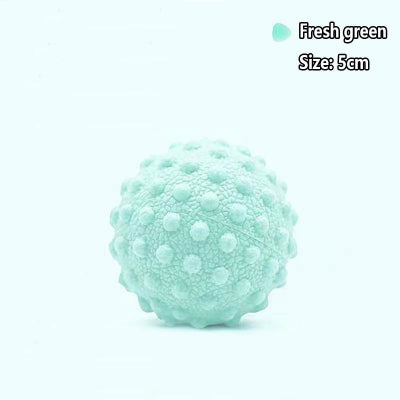 boule de massage couleur fresh green de cinq centimetres