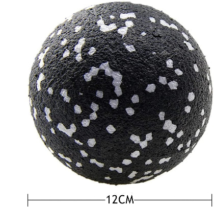 Boule de massage noir de 12 centimetres