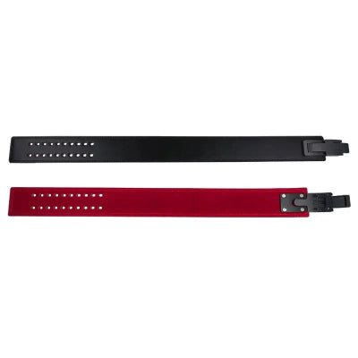 ceinture de force 13mm a levier exterieur noir interieur rouge