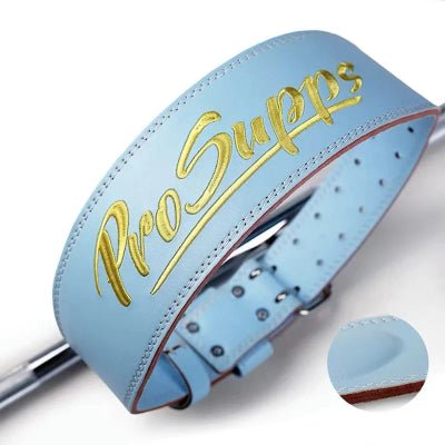 ceinture musculation bleu pale