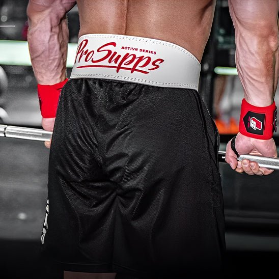 ceinture musculation blanche