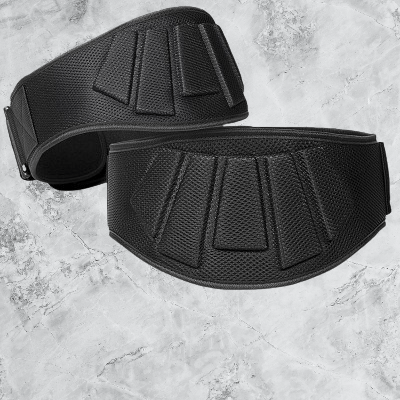 Ceinture pour la musculation - FitnessWaistBeltsâą - Noir - La Zone Fitness
