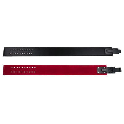 ceinture de force 13mm a levier exterieur noir interieur rouge
