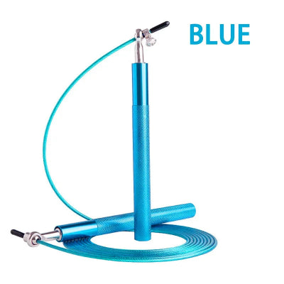 Corde a sauter couleur bleu acier