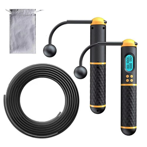Corde a sauter electronique deux en un