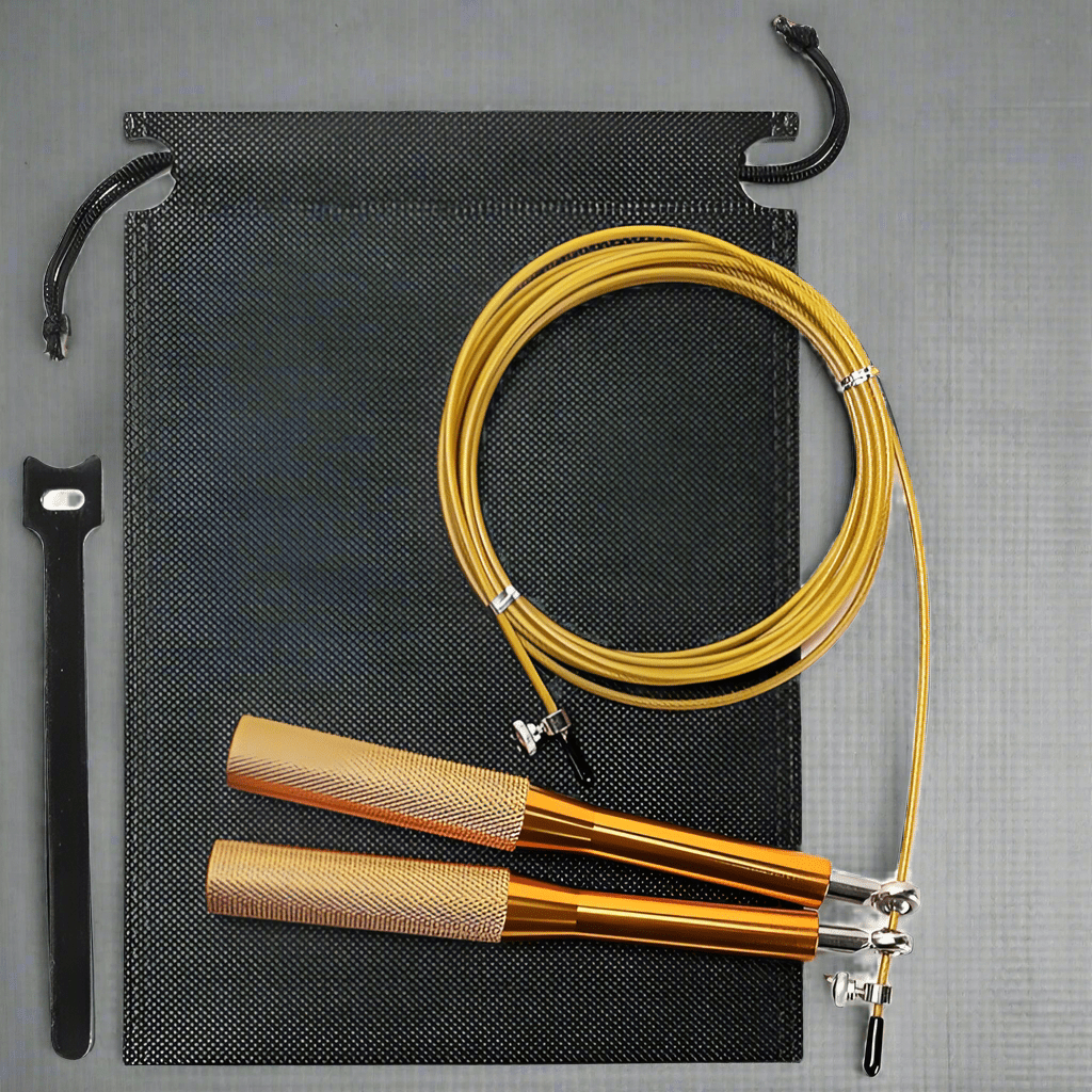 Corde à Sauter - JumpRopeCrossfit™ - Or - La Zone Fitness