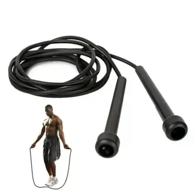 Homme noir fait corde a sauter