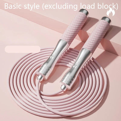 Corde a sauter rose sans poids