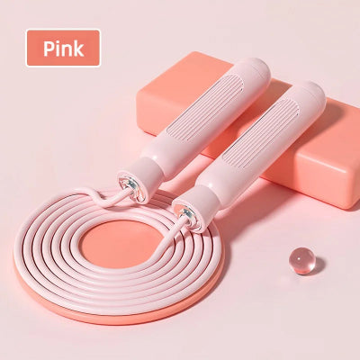 Corde a sauter rose