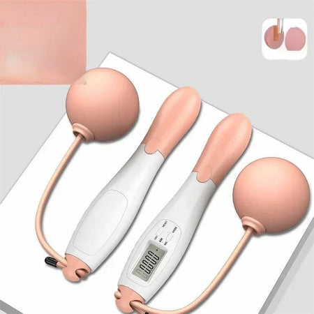 Corde a sauter sans corde blanche pour adulte et enfant