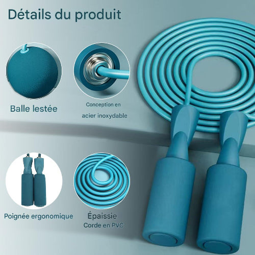 Details produit corde a sauter sans fil