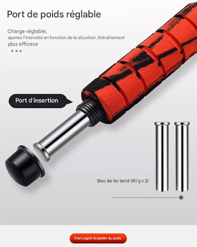 Corde a sauter image montrant le modele a poid reglable