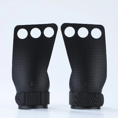 Gant de musculation en fibre de carbone montrer en noir