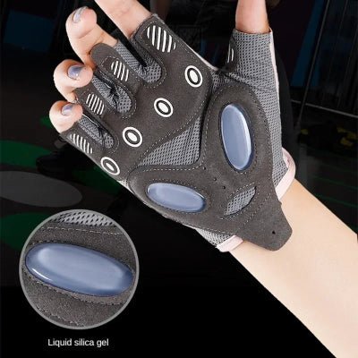 Gant pour musculation femme antiderapant et paume en gel