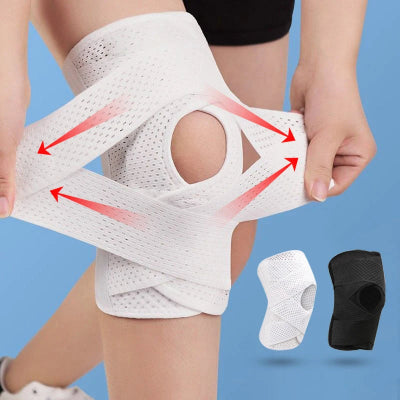 Genouillere sport attaches extensibles