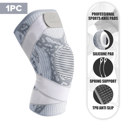 Genouillere sport professionnel couleur gris