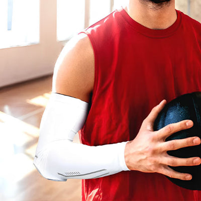 Manchon de compression homme basketball