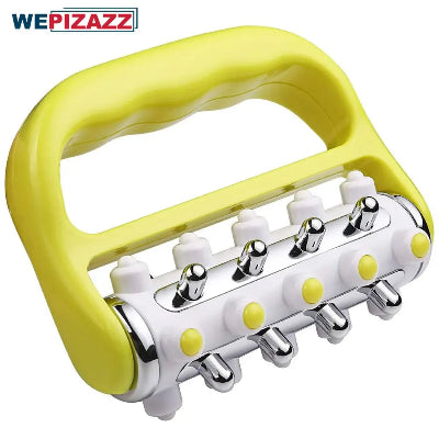 Rouleau de massage jaune anti-cellulite