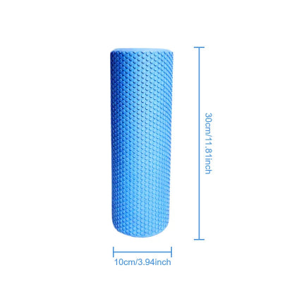 rouleau_de_massage bleu trente centimetres