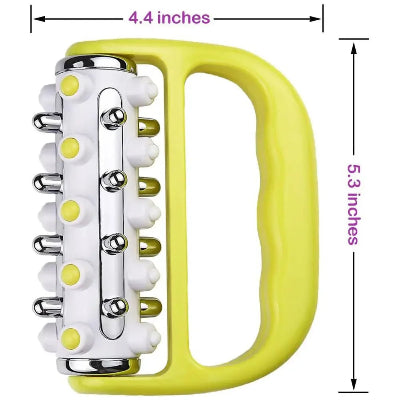 Rouleau de massage jaune dimension du produit