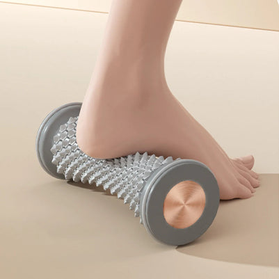 rouleau de massage pour pied gris
