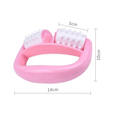 Rouleau de massage rose dimensions exacte