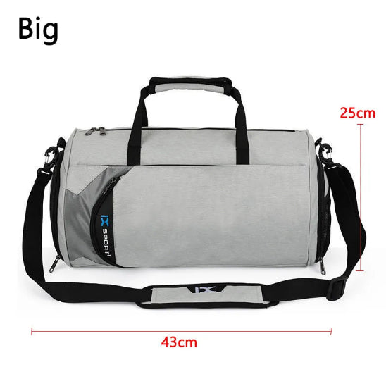 Sac de sport gris modele large