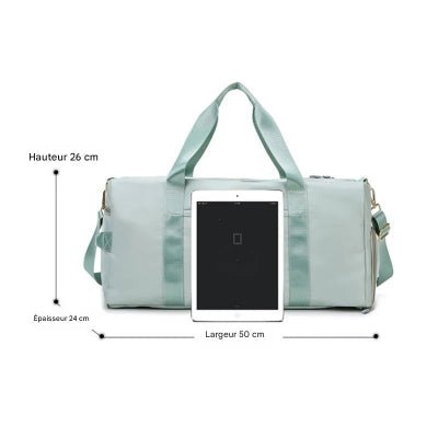 Sac de sport vert dimensions