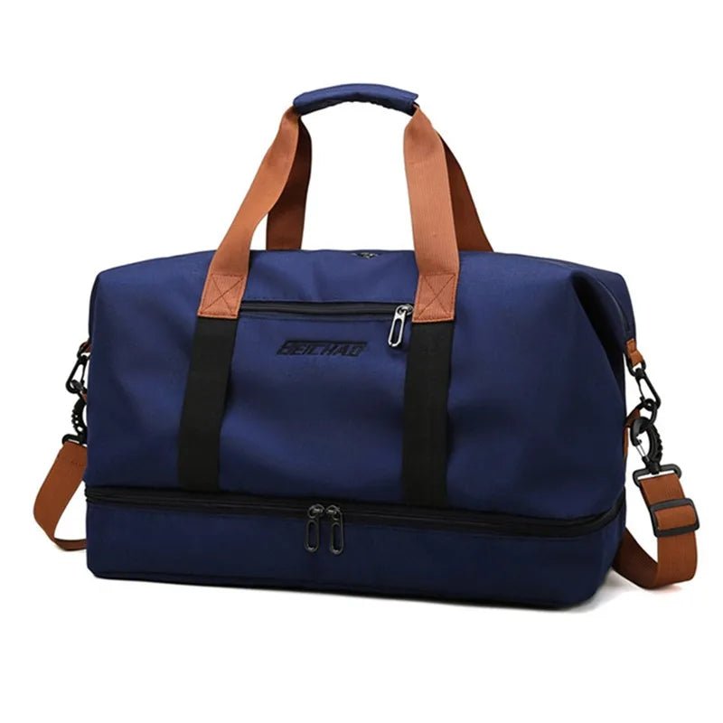 Sac sport et voyage-bleu-La Zone Fitness