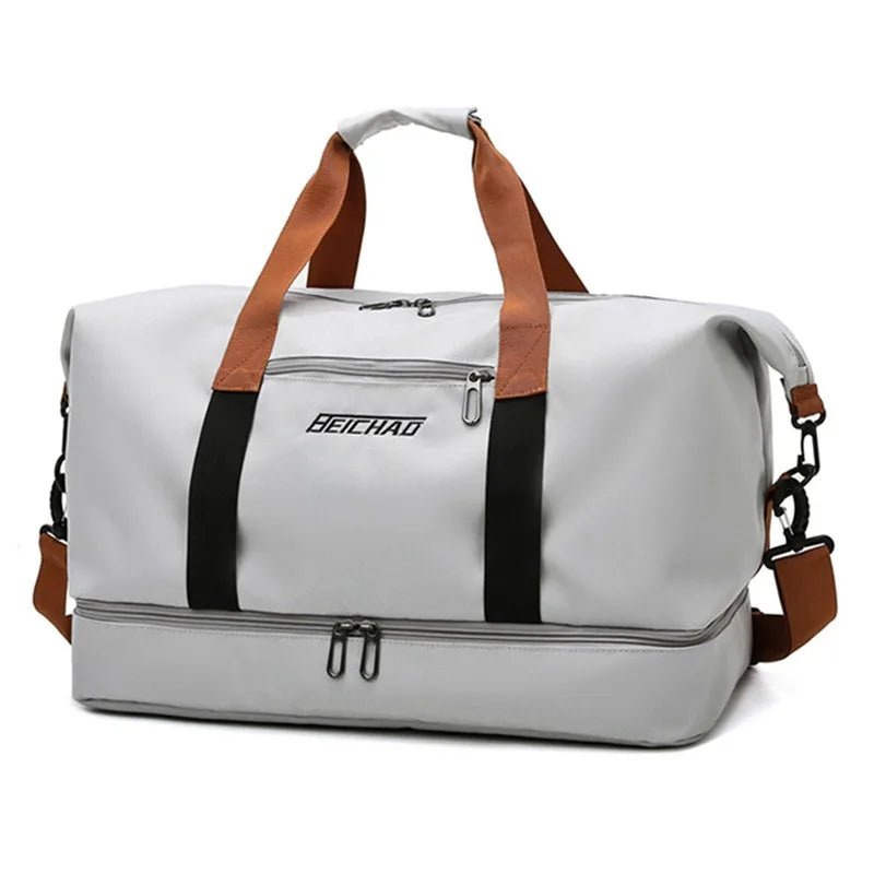 Sac sport et voyage gris La Zone Fitness