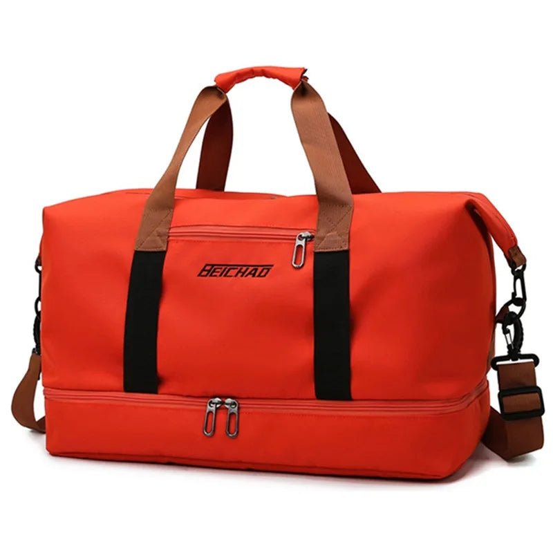 Sac sport et voyage-rouge-La Zone Fitness