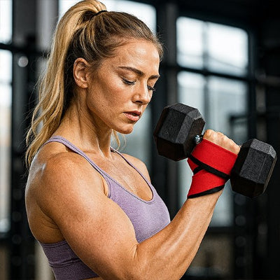 Sangle de tirage femme dumbbell