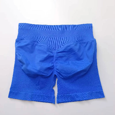 short entrainement femme couleur bleu electric