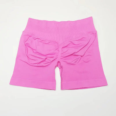 short entrainement femme couleur rose vif