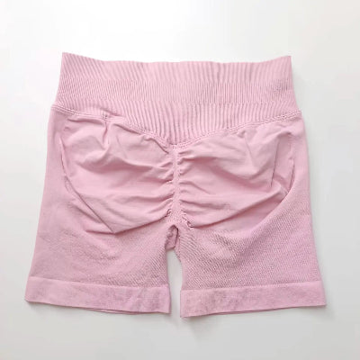 short entrainement femme couleur rose