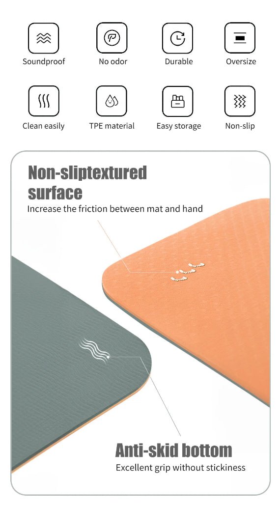 Tapis Pilates | Pilates, Yoga Mat - La Zone Fitness