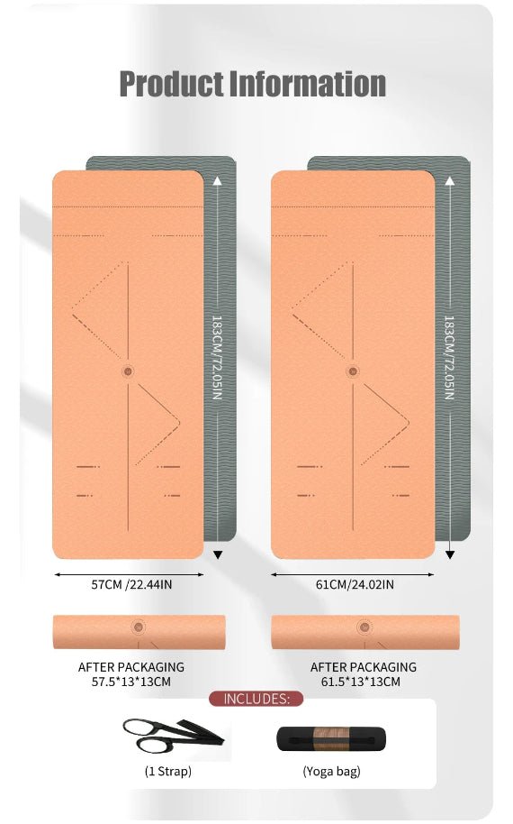 Tapis Pilates | Pilates, Yoga Mat - La Zone Fitness