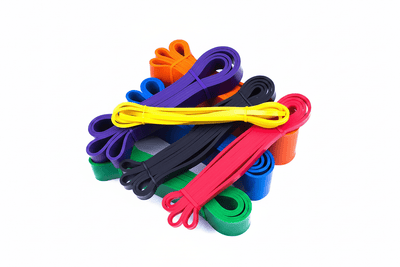 Élastiques boucles colorés fond blanc version premium 3:2