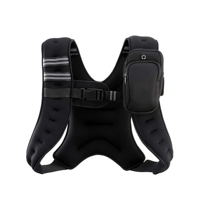 Gilet lesté 5,4 kg – Fitness, Marche & Entraînement à Domicile