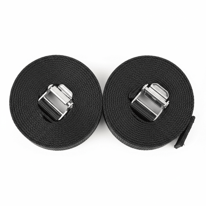 Sangles nylon boucles métalliques anneaux gymnastique