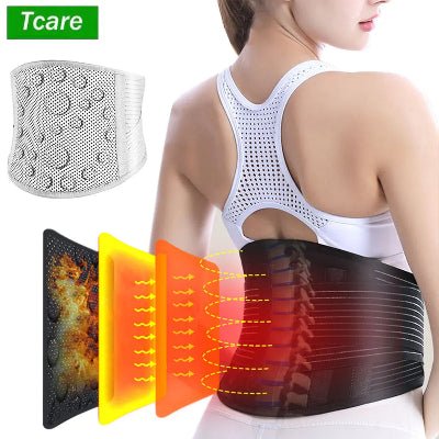 Ceinture lombaire chauffante montrant les caracteristiques
