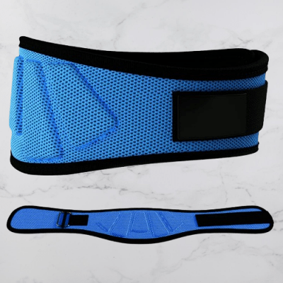 Ceinture pour la musculation - FitnessWaistBelts™ - Bleu - La Zone Fitness