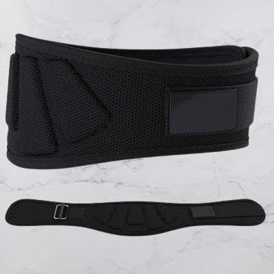 Ceinture pour la musculation - FitnessWaistBelts™ - Noir - La Zone Fitness